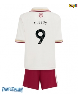 Arsenal Gabriel Jesus #9 Echipament de Fotbal Replică 2025-26 Copii Treilea (+ Șorturi)